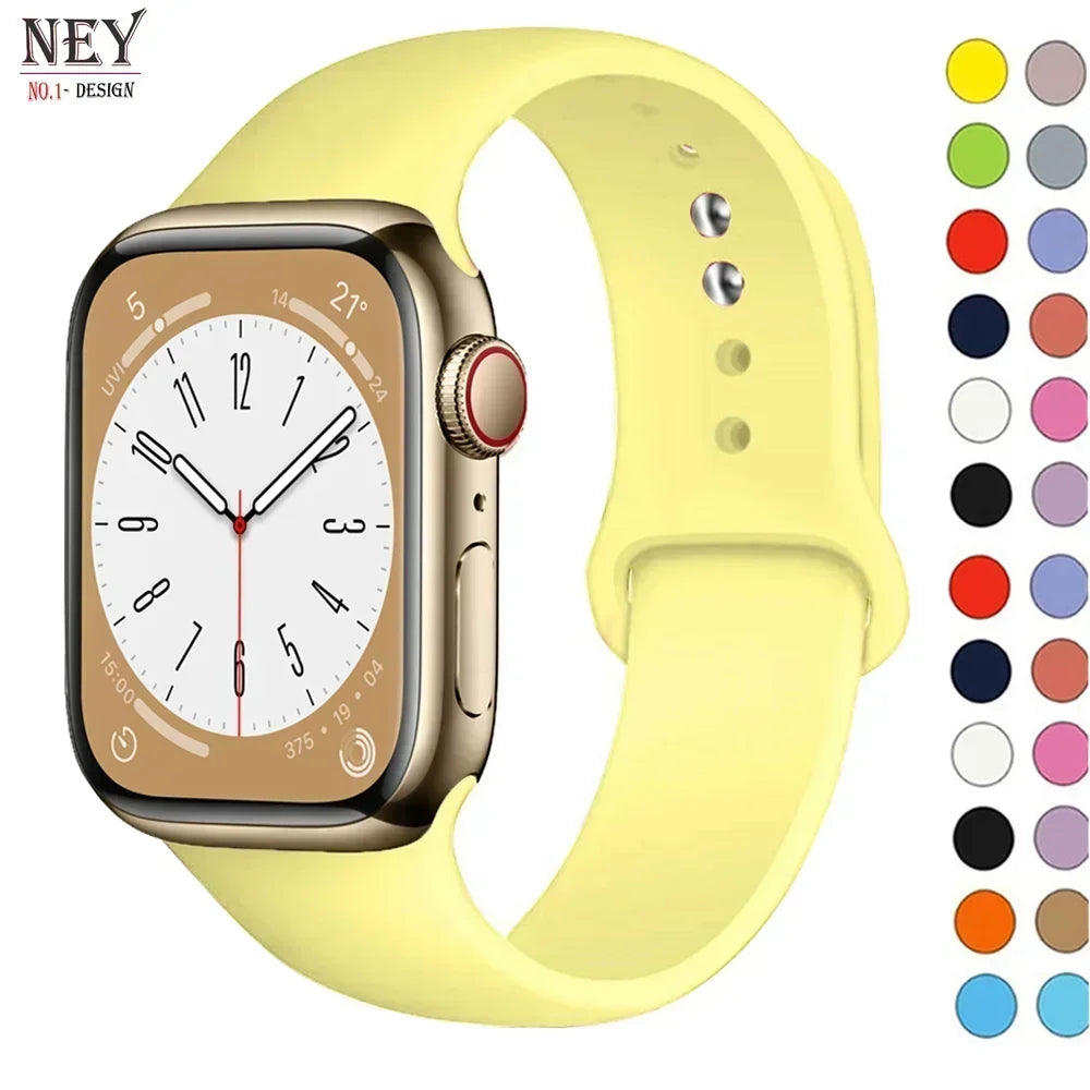 Silicone Band For Apple Watch strap